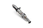 GPR exhaust Ktm Adventure 890 2020-2024, Deeptone Inox, Homologated legal slip-on exhaust including removable db killer and link pipe - GPR Exhausts