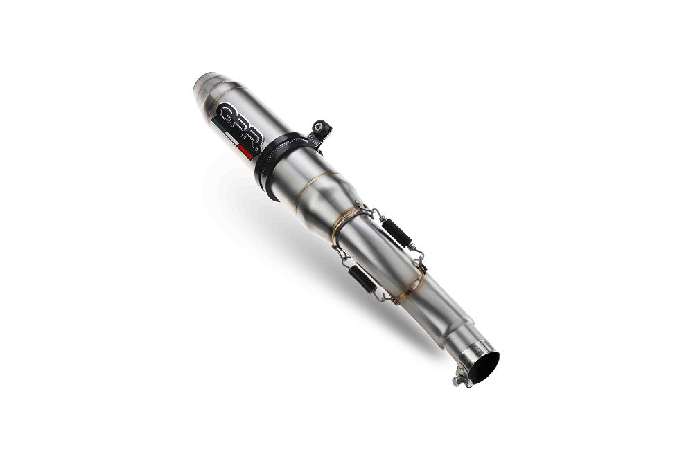 GPR exhaust Yamaha Yzf R6 1999-2002, Deeptone Inox, Homologated legal slip-on exhaust including removable db killer and link pipe - GPR Exhausts
