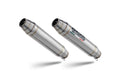GPR exhaust Suzuki Gw 250 F Inazuma 2012-2017, Deeptone Inox, Dual racing slip-on exhaust including link pipes - GPR Exhausts