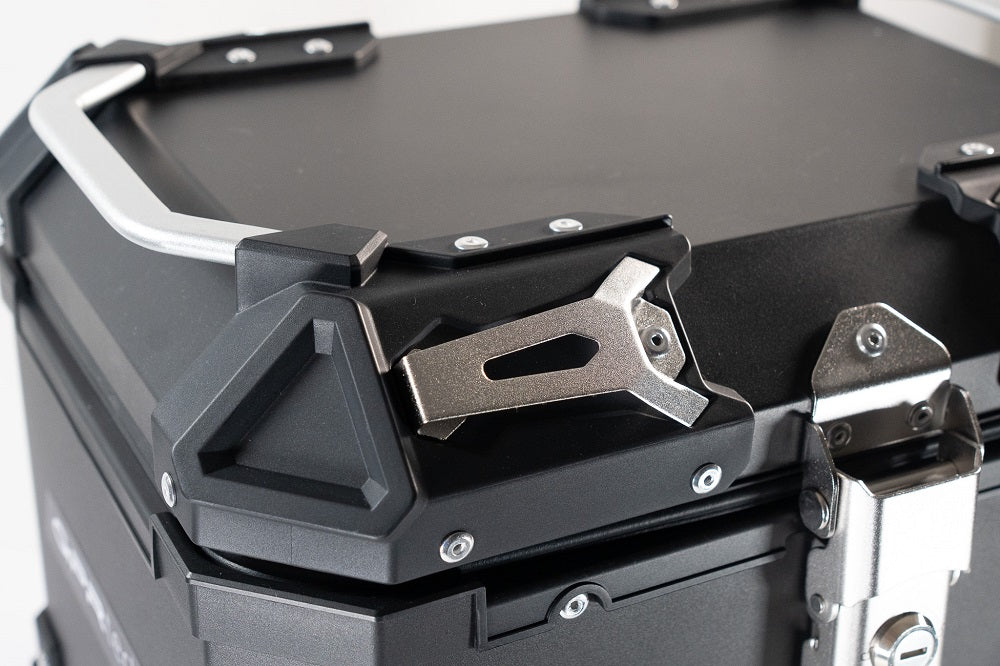 GPR Tech Alpi-Tech 35L Aluminium Top Case with Specific Fitting Plate - Aprilia Tuareg 660 (2021–2024) - Black - image 14