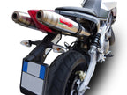 GPR exhaust Aprilia Shiver 750 Gt 2007-2016, Deeptone Inox, Dual racing slip-on exhaust including link pipes - GPR Exhausts