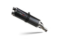 GPR exhaust Cf Moto 800 Mt Sport 2025-2026, Dual Poppy, Homologated legal slip-on exhaust including removable db killer and link pipe - GPR Exhausts