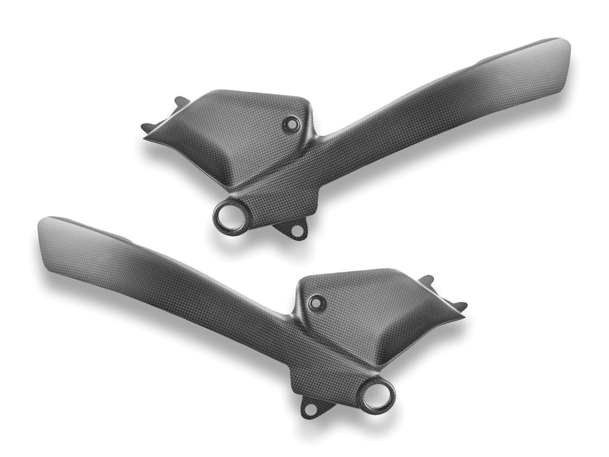 DBK Ducati SF / Panigale V4 2025 Extended Frame Protection Kit Matte Carbon