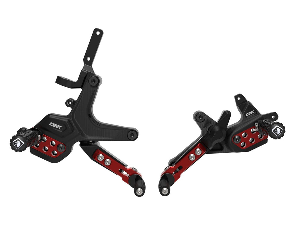 DBK Adjustable Rearsets Ducati Streetfighter V2 2025