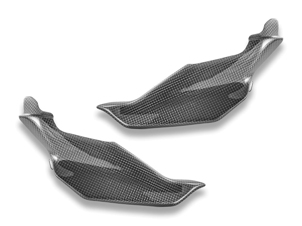 DBK Ducati Streetfighter V2/V4 2025 Glossy Carbon Headlight Side Covers