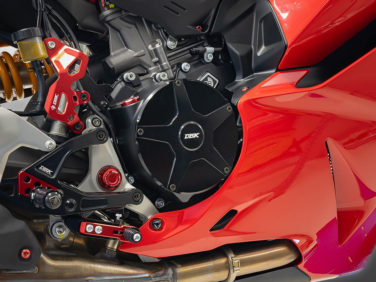 DBK Race Cover Kit for Clutch Cover - Ducati V2
