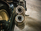 GPR exhaust Ducati Scrambler 800  2017-2020, Deeptone Inox, Dual slip-on exhaust legal for UK and non-EU countries including removable db killers and - GPR Exhausts