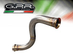 GPR exhaust Ktm Duke 125 2021-2023, Decat pipe - GPR Exhausts