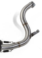 GPR exhaust Ktm Duke 200 2012-2020, Albus Ceramic, Homologated legal slip-on exhaust including removable db killer and link pipe - GPR Exhausts