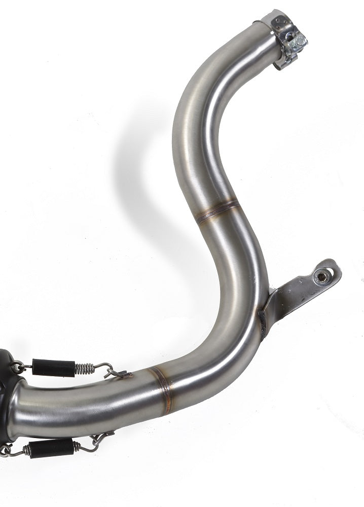 GPR exhaust Ktm Duke 200 2012-2020, Albus Ceramic, Homologated legal slip-on exhaust including removable db killer and link pipe - GPR Exhausts
