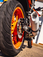 GPR exhaust Ktm Duke 390 2017-2020, Albus Evo4, Homologated legal slip-on exhaust including removable db killer and link pipe - GPR Exhausts