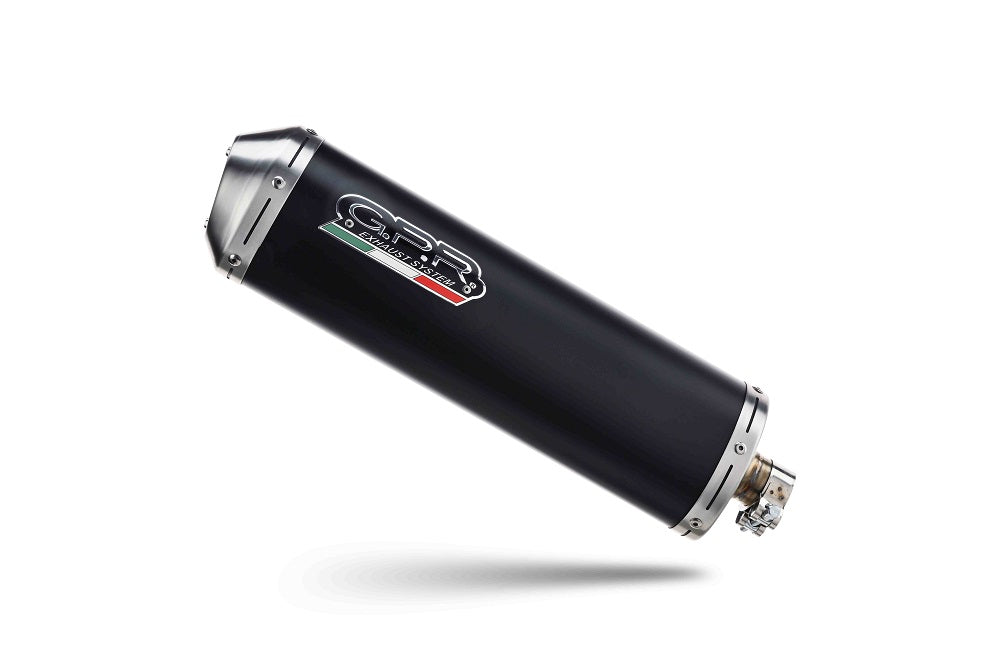 GPR exhaust Piaggio X-Evo 400  2007-2013, Evo4 Road, Homologated legal slip-on exhaust including removable db killer and link pipe - GPR Exhausts