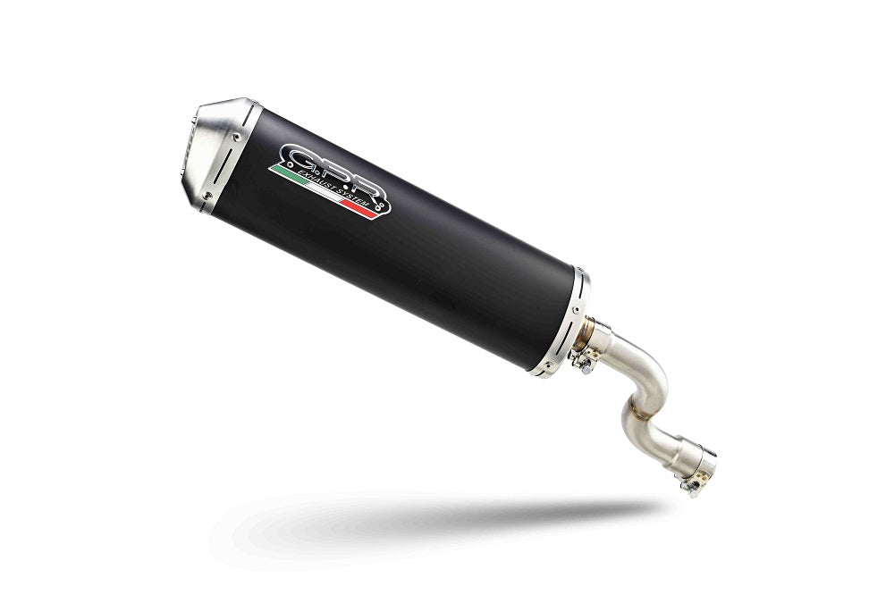 GPR exhaust Piaggio Mp 3 300 I.E. Urban  2011-2014, Evo4 Road, Homologated legal full system exhaust, including removable db killer - GPR Exhausts