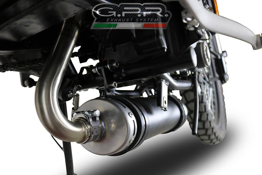 GPR exhaust F.B. Mondial Hps 125 2016-2018, Decat pipe - GPR Exhausts