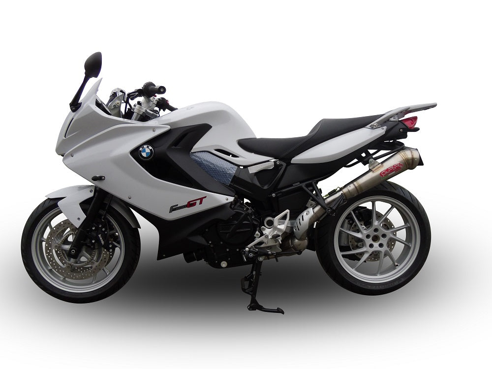GPR exhaust Bmw F 800 Gt 2017-2019, Powercone Evo, Homologated legal slip-on exhaust including removable db killer and link pipe - GPR Exhausts