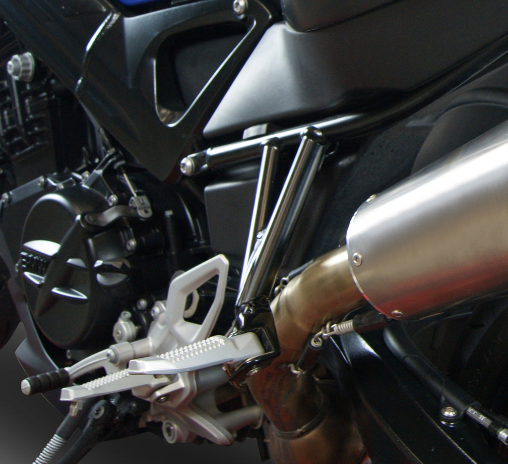 GPR exhaust Bmw F 800 R 2009-2014, Albus Ceramic, Homologated legal slip-on exhaust including removable db killer and link pipe - GPR Exhausts