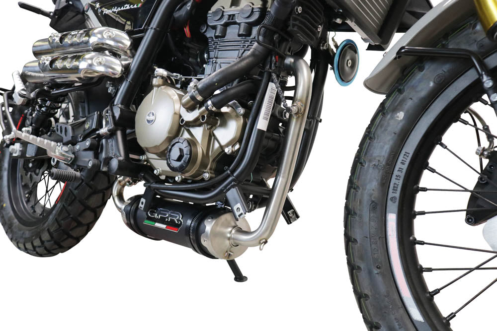 GPR exhaust F.B. Mondial Hps 125 2018-2020, Decat pipe - GPR Exhausts