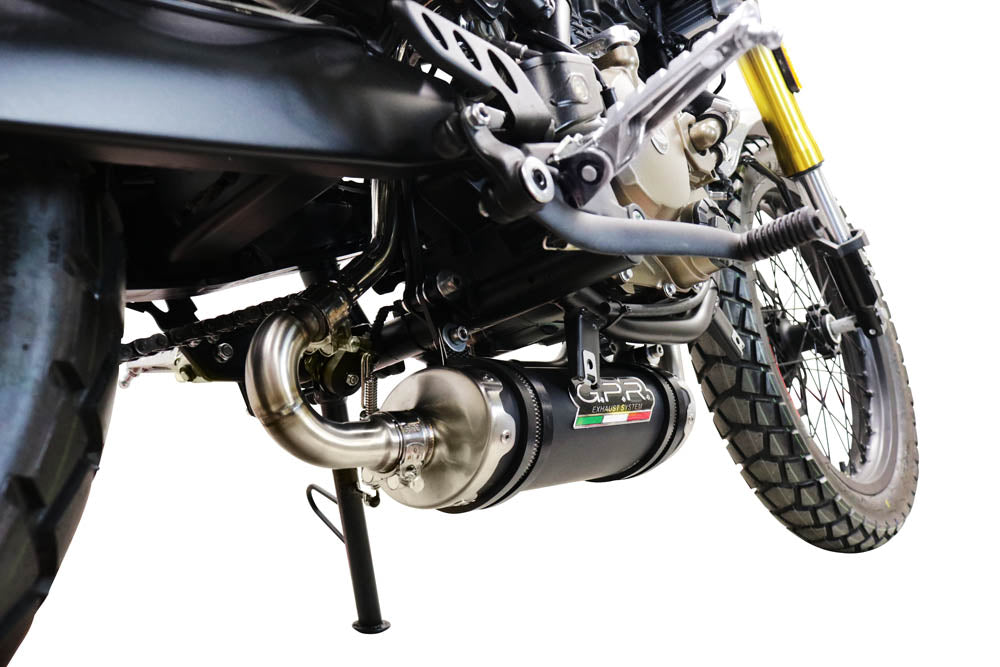GPR exhaust F.B. Mondial Sport Classic 125 -Pagani 1948 2019-2020, Decat pipe - GPR Exhausts