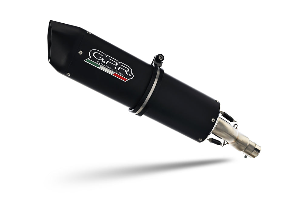 GPR exhaust Suzuki Gsx-8R 2022-2024, Furore Nero, full system exhaust legal for UK and non-EU countries including removable db killer - GPR Exhausts