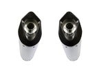 GPR exhaust Aprilia Pegaso 3 650 -Pegaso i.e. 1997-2000, Furore Nero, Dual Homologated legal slip-on exhaust including removable db killers and link p - GPR Exhausts