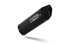 GPR exhaust Ktm Enduro 690 R  2007-2016, Furore Nero, Homologated legal slip-on exhaust including removable db killer and link pipe - GPR Exhausts