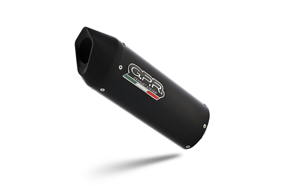 GPR exhaust Voge 500DS 2021-2024, Furore Nero, Racing slip-on exhaust including link pipe - GPR Exhausts