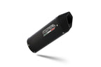 GPR exhaust Moto Guzzi V85 TT 2019-2020, Furore Nero, Racing slip-on exhaust including link pipe - GPR Exhausts