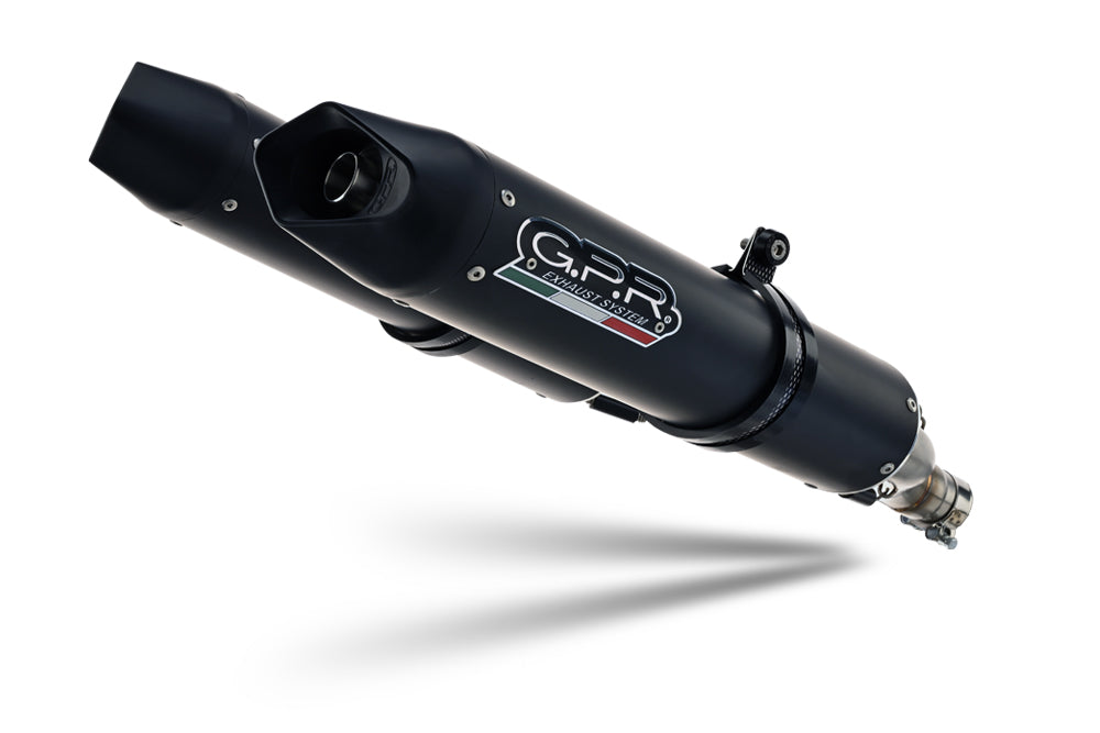 GPR exhaust Ducati 916 -SP -SPS -Racing -Senna 1994-1999, Furore Nero, Dual Homologated legal slip-on exhaust including removable db killers and link - GPR Exhausts