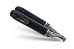 GPR exhaust Aprilia Shiver 900 2017-2020, Furore Nero, Dual racing slip-on exhaust including link pipes - GPR Exhausts