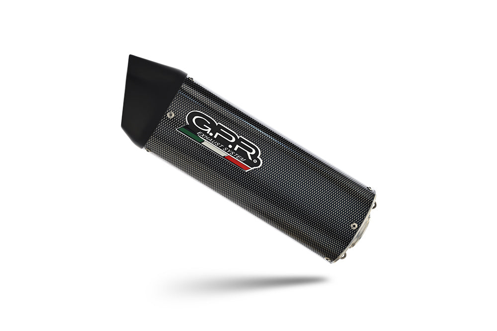 GPR exhaust Honda Vfr 800 V-Tec 2002-2013, Furore Poppy, Dual Homologated legal slip-on exhaust including removable db killers and link pipes - GPR Exhausts