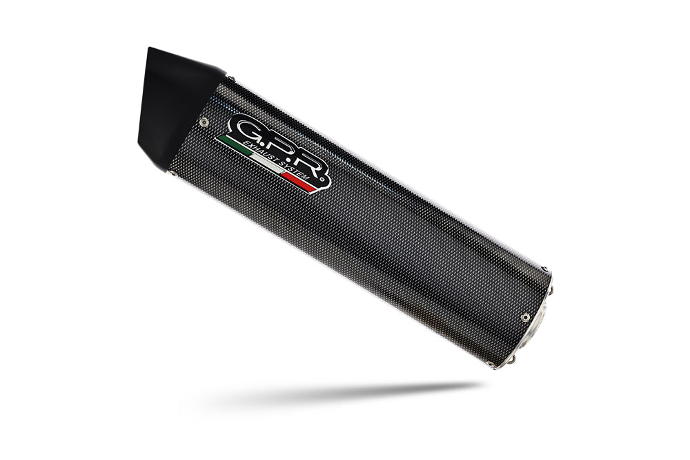 GPR exhaust Bmw F 900 XR-R 2020-2025, Furore Evo4 Poppy, Homologated legal slip-on exhaust including removable db killer and link pipe - GPR Exhausts