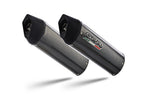 GPR exhaust Ducati Super Sport S 750  2001-2002, Furore Poppy, Dual Homologated legal slip-on exhaust including removable db killers and link pipes - GPR Exhausts