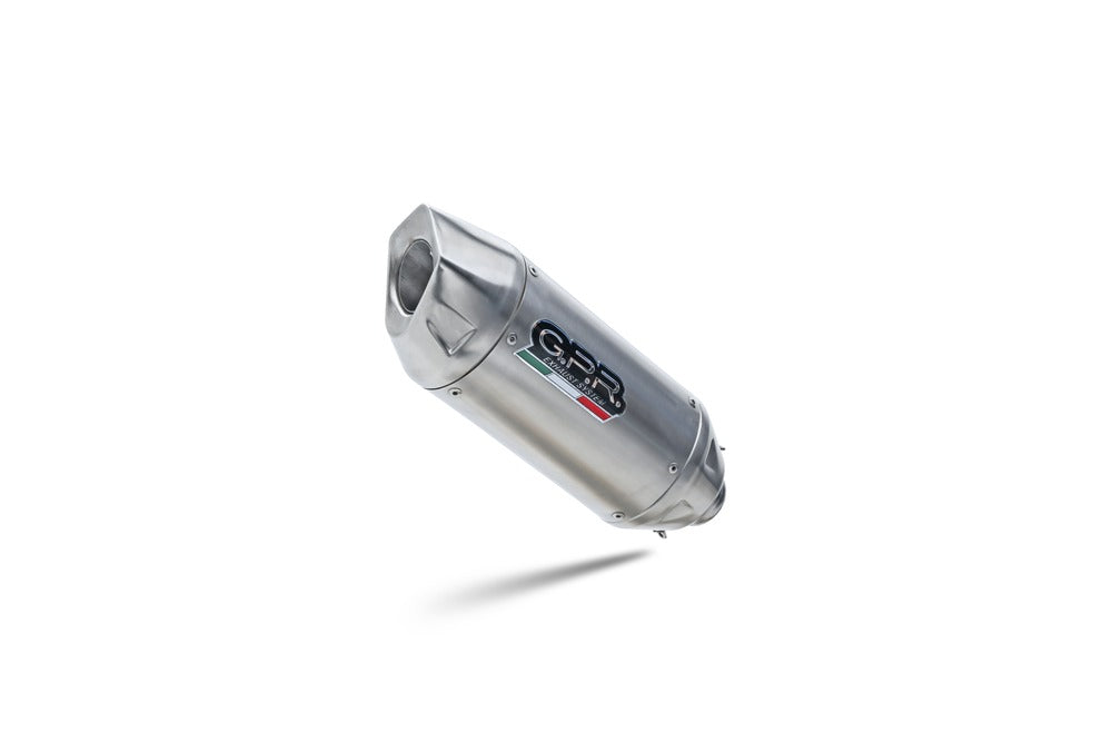 GPR exhaust Husqvarna Svartpilen 401 2020-2020, Furore-X Inox, Homologated legal slip-on exhaust including removable db killer and link pipe - GPR Exhausts