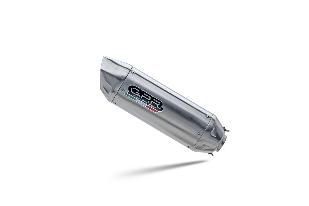GPR exhaust Kawasaki ZX-9R 2002-2003, Furore-X Inox, Homologated legal slip-on exhaust including removable db killer and link pipe - GPR Exhausts