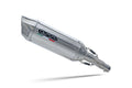 GPR exhaust Honda Cbr 250 R 2010-2014, Furore-X Inox, Homologated legal slip-on exhaust including removable db killer and link pipe - GPR Exhausts