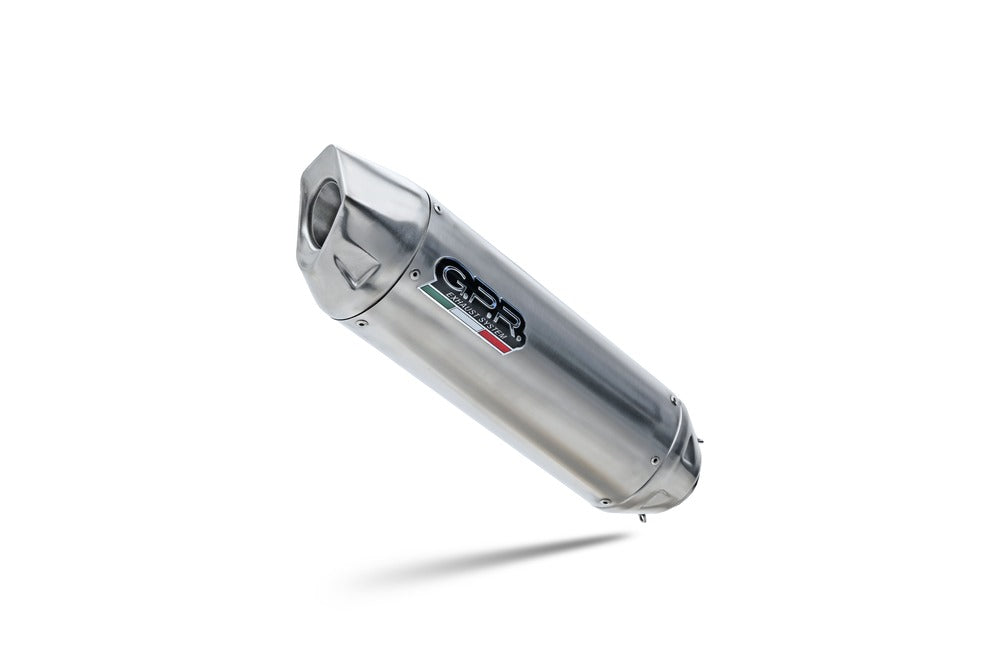 GPR exhaust Yamaha Yz 400 F 1998-1999, Furore-X Inox, Homologated legal slip-on exhaust including removable db killer and link pipe - GPR Exhausts