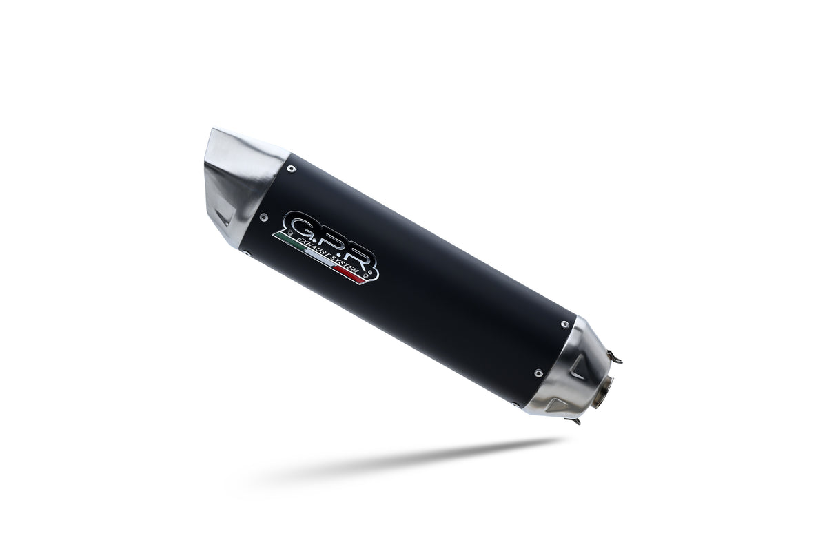 GPR exhaust Zontes M 125 2022-2024, Furore-X Scooter, Homologated legal full system exhaust, including removable db killer - GPR Exhausts