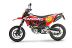 GPR exhaust Gas Gas ES 700 2023-2024, Furore Evo4 Nero, Slip-on exhaust legal for UK and non-EU markets including link pipe and removable db killer - GPR Exhausts