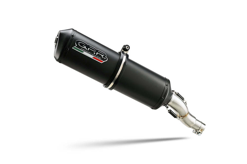 GPR exhaust Kawasaki Ninja 250 R  2007-2016, Ghisa , Homologated legal slip-on exhaust including removable db killer and link pipe - GPR Exhausts