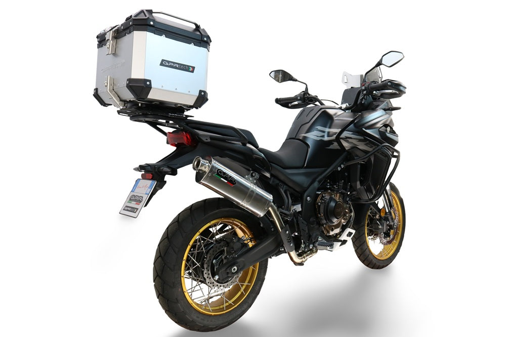 GPR Tech Alpi-Tech 35L Aluminium Top Case with Specific Fitting Plate - Voge 625DSX (2024–2026) - Silver - image 2
