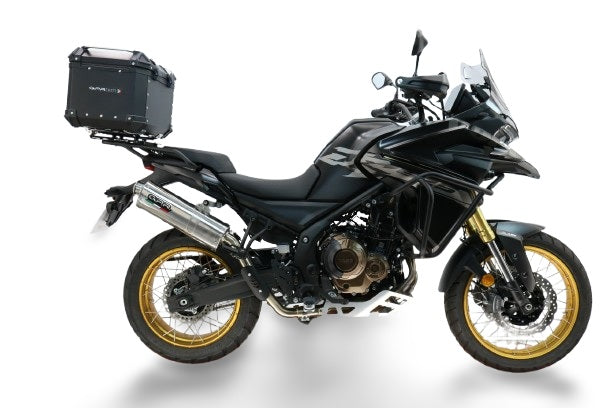 GPR Tech Alpi-Tech 35L Aluminium Top Case with Specific Fitting Plate - Voge 625DSX (2024–2026) - Black