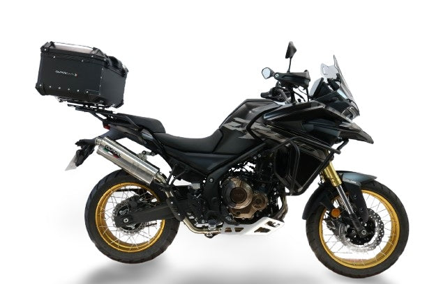 GPR Tech Alpi-Tech 45L Aluminium Top Case with Specific Fitting Plate - Voge 625DSX (2024–2026) - Black