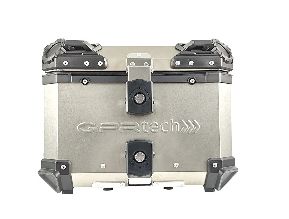 GPR Tech Alpi-Tech 35L Titanium Top Case - Titanium Natural - image 2