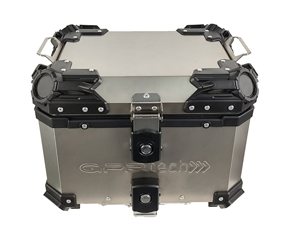 GPR Tech Alpi-Tech 35L Titanium Top Case - Titanium Natural - image 3