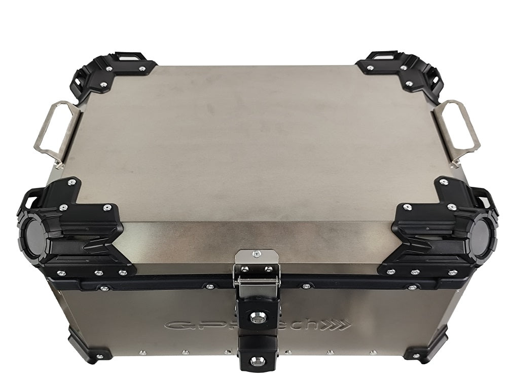 GPR Tech Alpi-Tech 35L Titanium Top Case - Titanium Natural - image 4