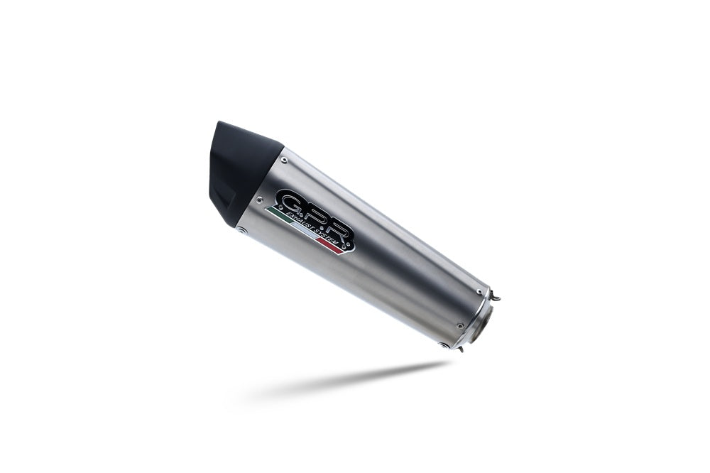 GPR exhaust Honda Forza 750 2021-2024, New Grand Prix Evo Titanium, Homologated legal slip-on exhaust including removable db killer and link pipe - GPR Exhausts