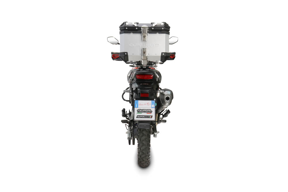 GPR Tech Alpi-Tech 26L Aluminium Top Case with Specific Fitting Plate - Hero Xpulse 200 4V (2025–2026) - Silver - image 3