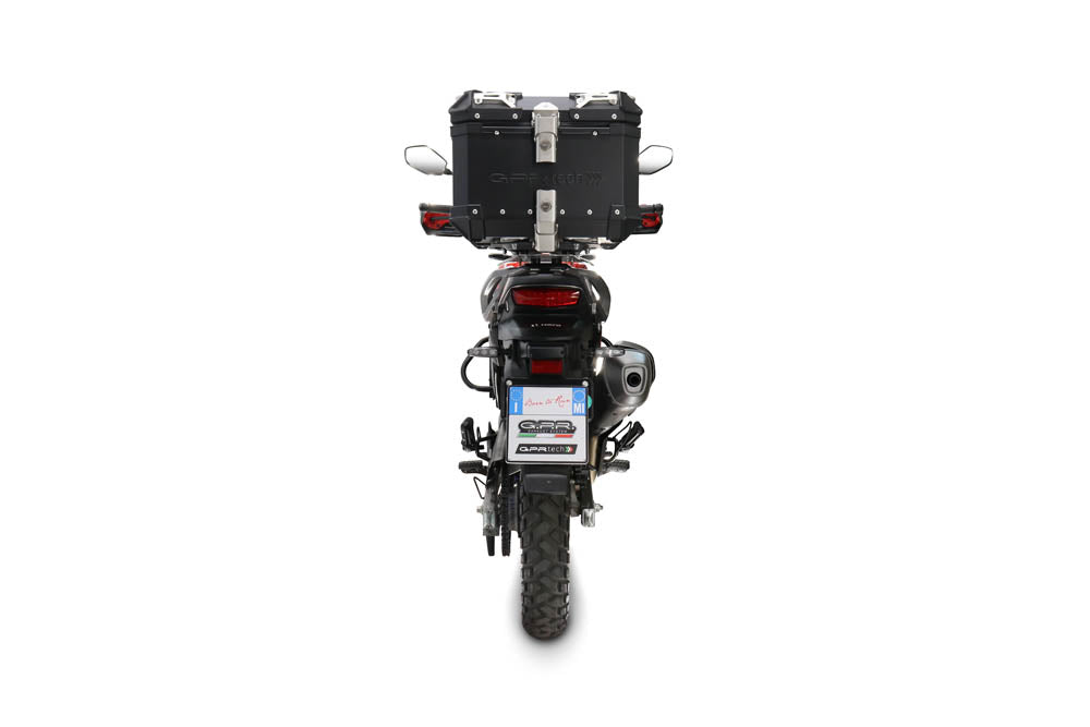 GPR Tech Alpi-Tech 26L Aluminium Top Case with Specific Fitting Plate - Hero Xpulse 200 4V (2025–2026) - Black - image 3