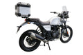 GPR Tech Alpi-Tech 26L Aluminium Top Case with Specific Fitting Plate - Royal Enfield Himalayan 410 (2017–2023) - Silver