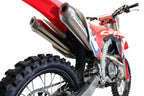 GPR exhaust Honda Crf 450 RWE 2019-2019, Pentacross Full Titanium, Racing full system exhaust, including dual silencers, removable db killers/spark ar - GPR Exhausts